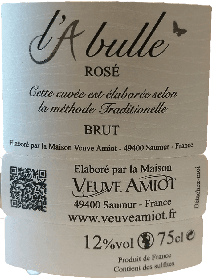 L'A Bulle rosé étiquette